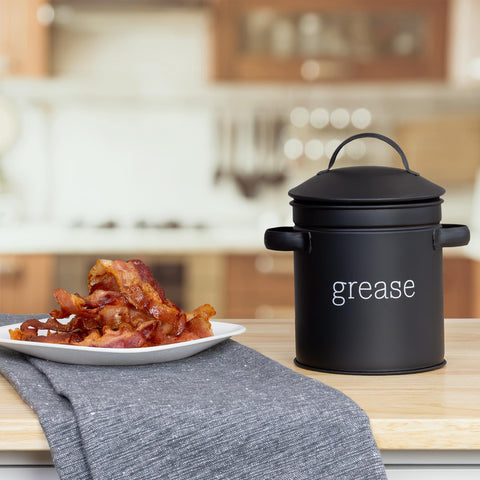 AuldHome Design, uso en cocina para almacenar grasa de cocción