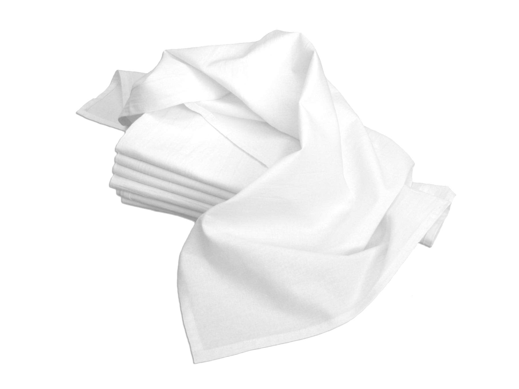 Aunt Martha's toallas de saco harinero 18x28, suaves y absorbentes para cocina diaria.