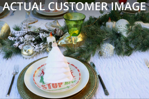 Pack de 12 servilletas Aunti Em's Kitchen listo para usar