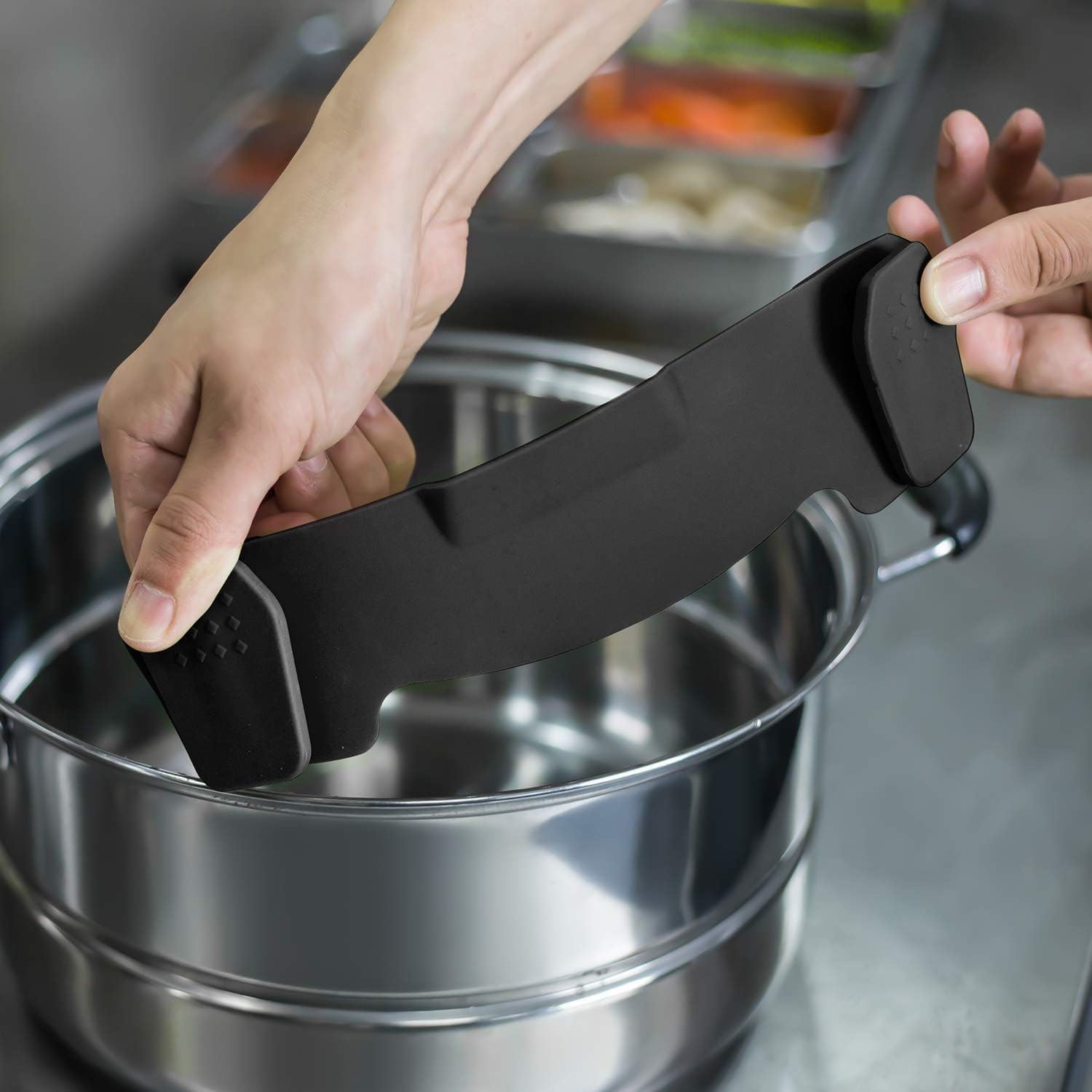 AUOON colador para filtrar grasa de carne picada.