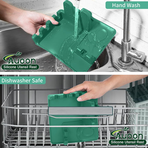 AUOON material apto-lavavajillas silicona segura para familias