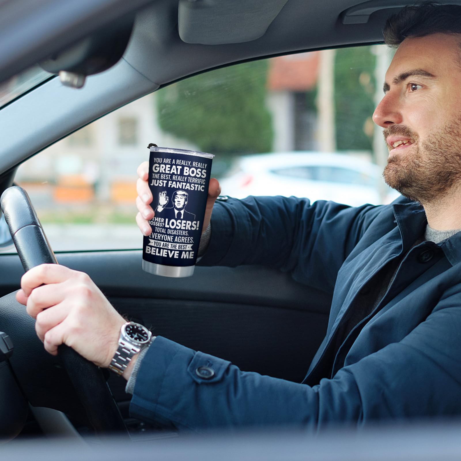 Aurahouse vaso térmico 20oz, regalo destacado para sorprender a un jefe.