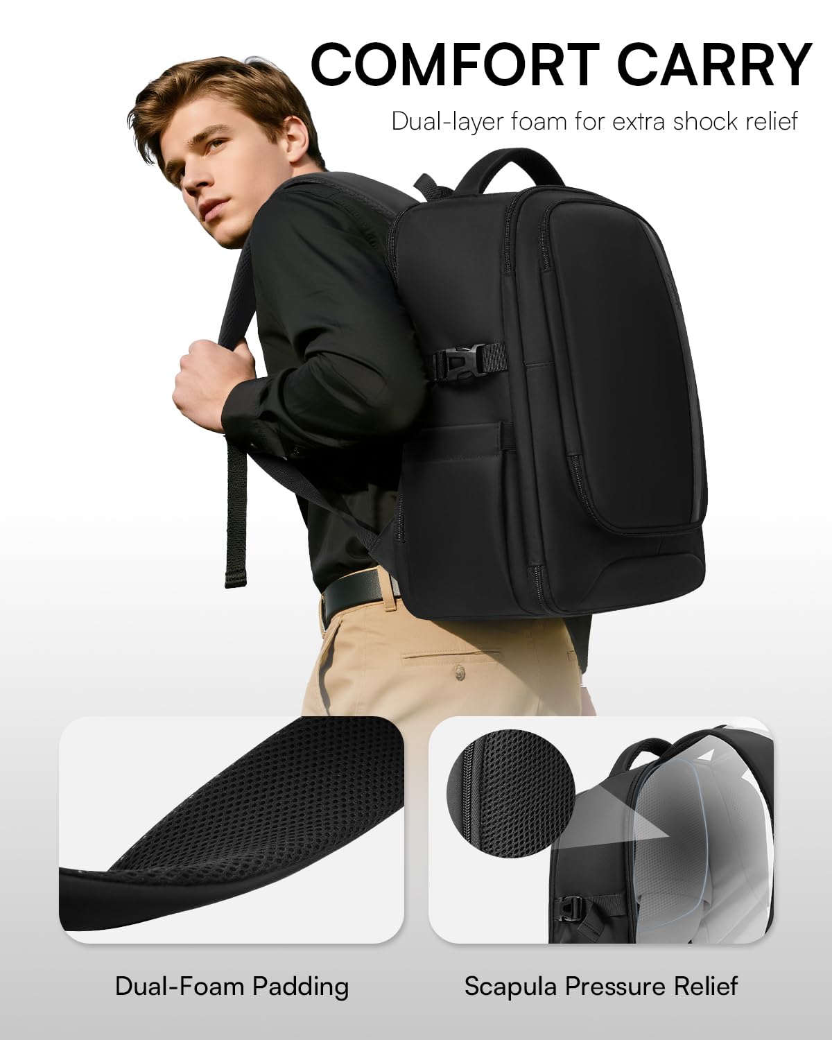 AUROTIER bolsa cuchillos chef organizador con clip y malla