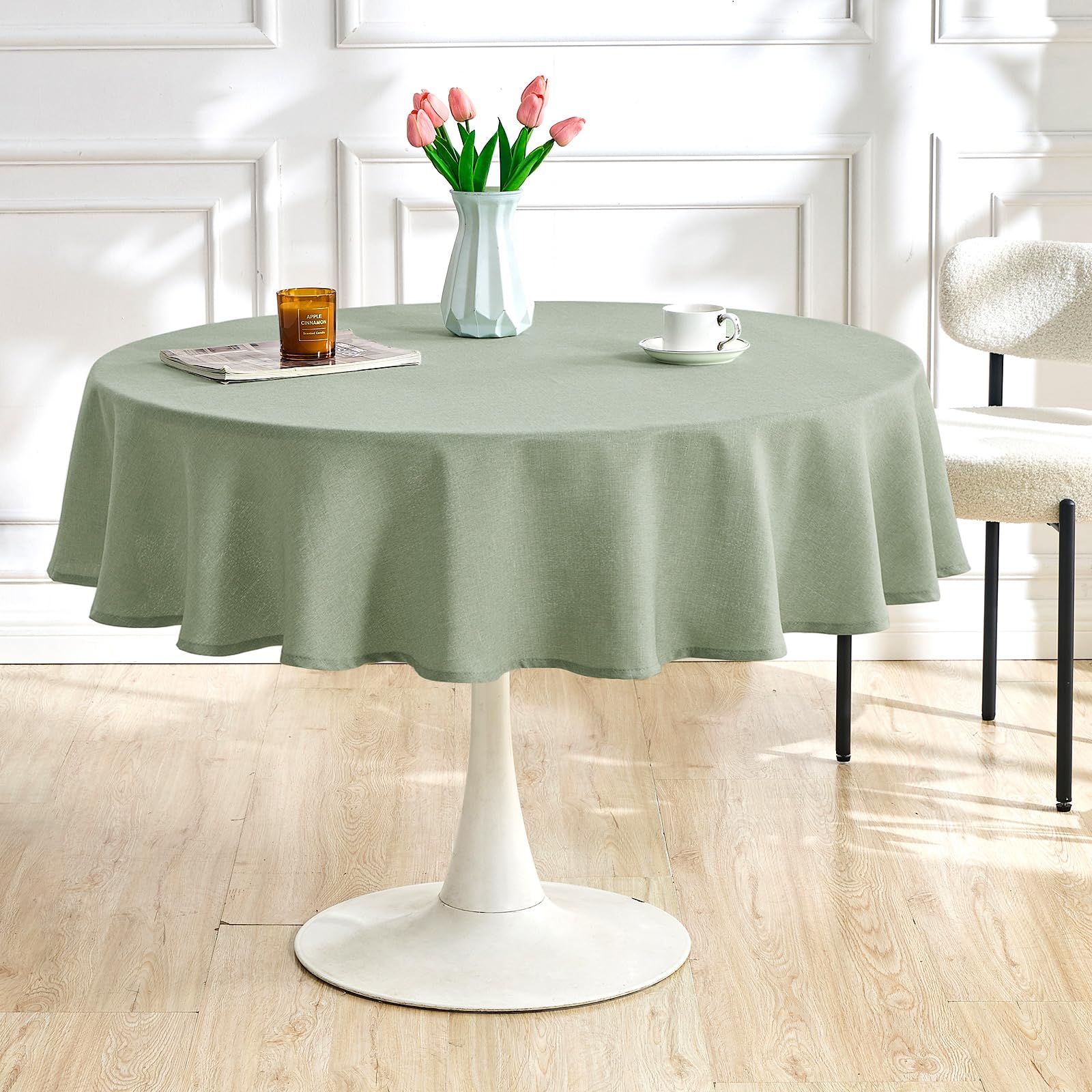 Mantel circular para comedor, cafeterías y restaurantes AUSSPVOCT