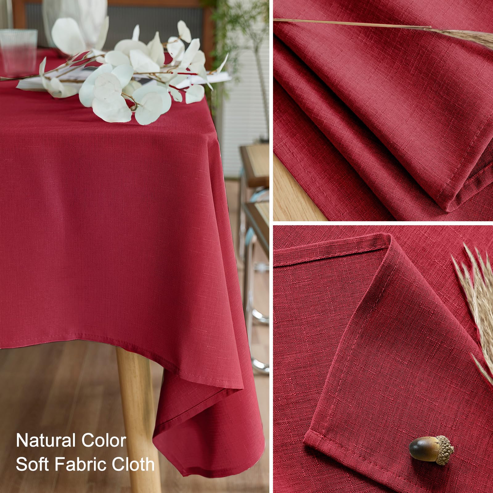 Mantel resistente a arrugas AUSSPVOCT para fiestas y eventos