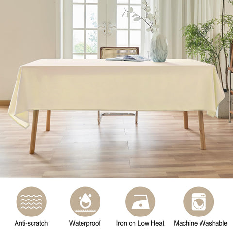 Mantel impermeable AUSSPVOCT resiste salpicaduras y mantiene colores vivos tras lavados.