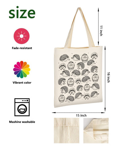 AUSVKAI bolsa canvas con asa larga para llevar al hombro.