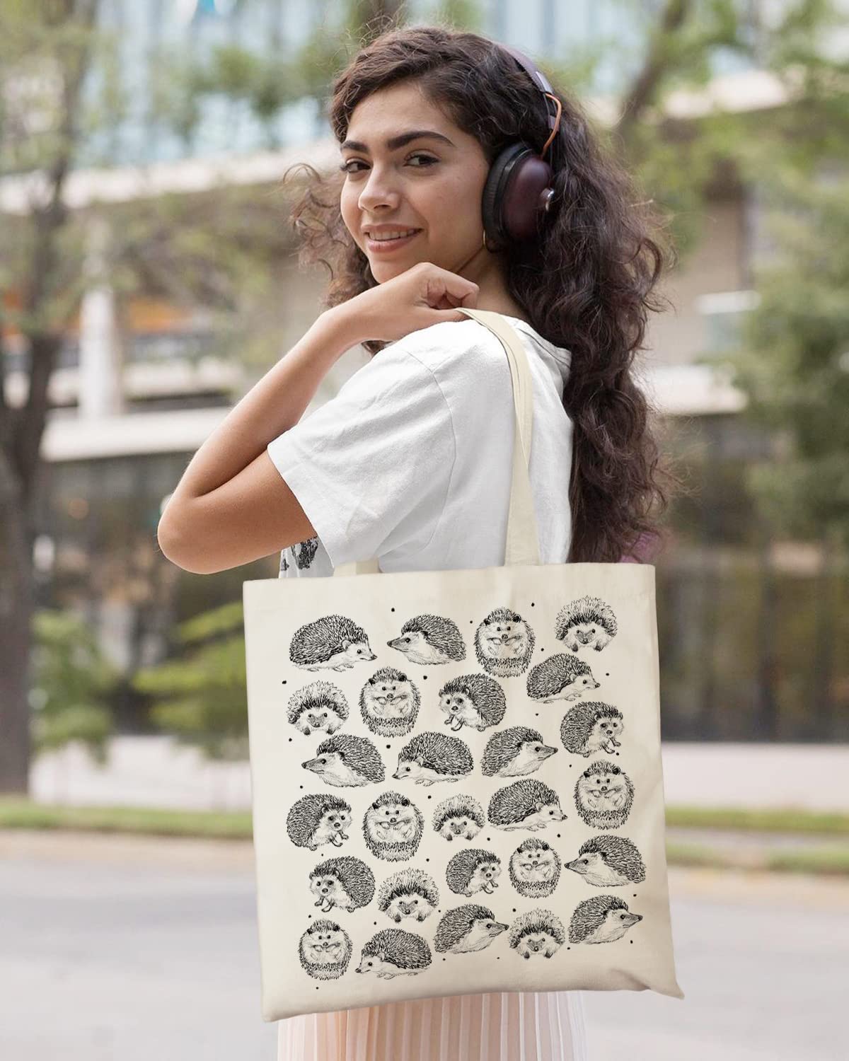 AUSVKAI bolsa para compras, viajes cortos y salidas.