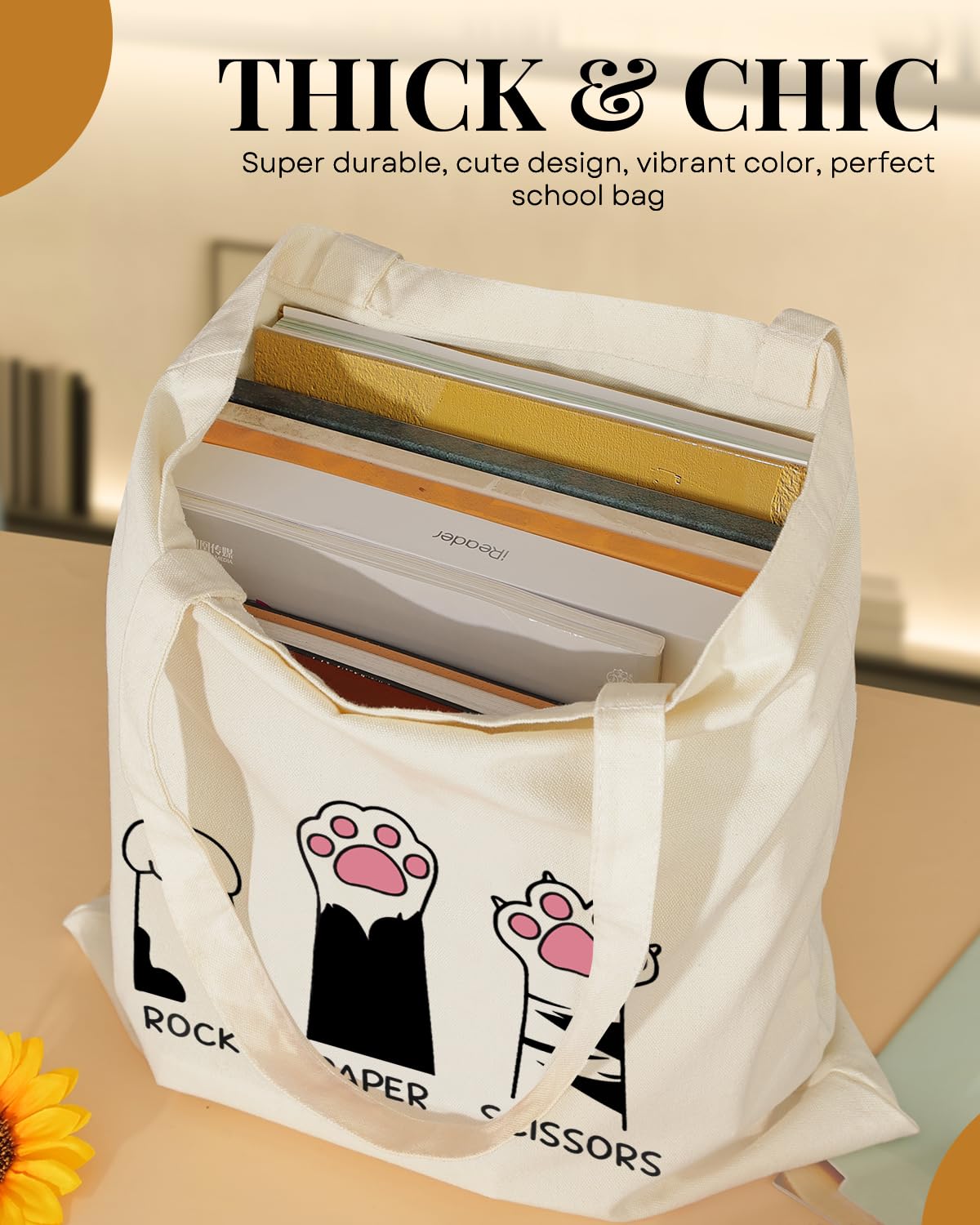 AUSVKAI bolsa de lona en la playa, práctica para llevar objetos pequeños y útiles.