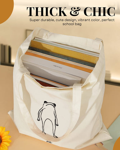 Bolso AUSVKAI de canvas para playa y salidas diarias.