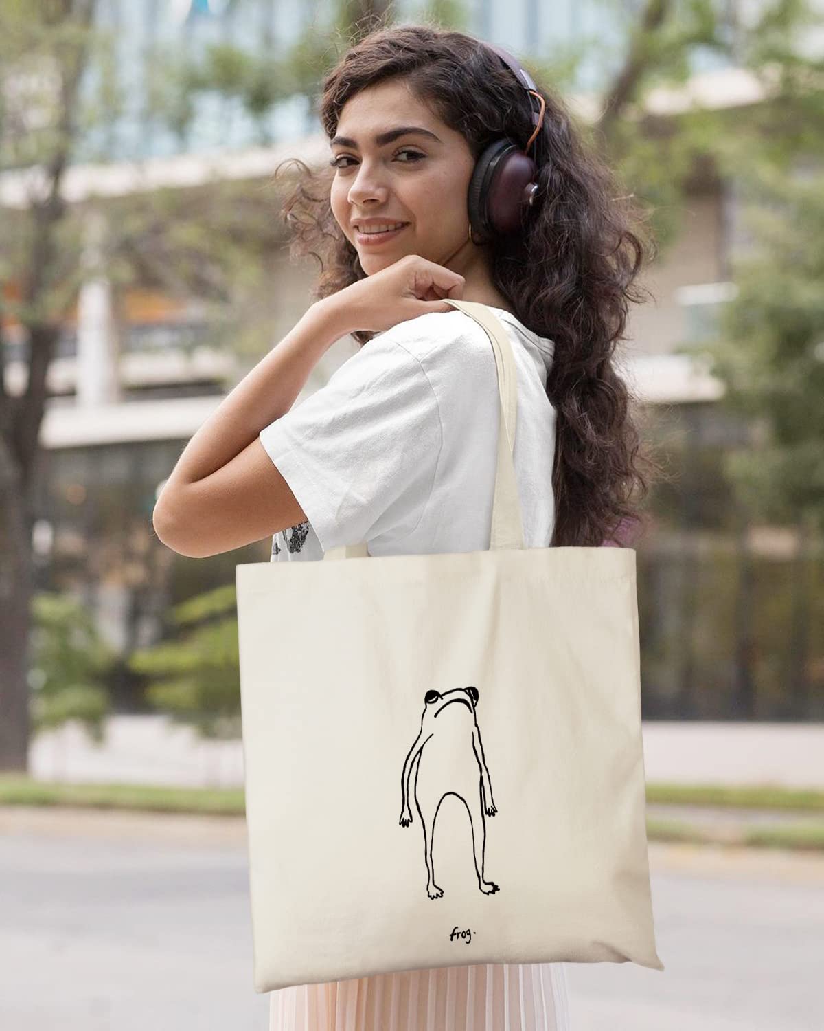 Bolso AUSVKAI de canvas, regalo ideal para mamá y amigas.
