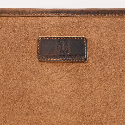 Autentico Leather estuche ideal para chef, almacenamiento práctico en cocina.