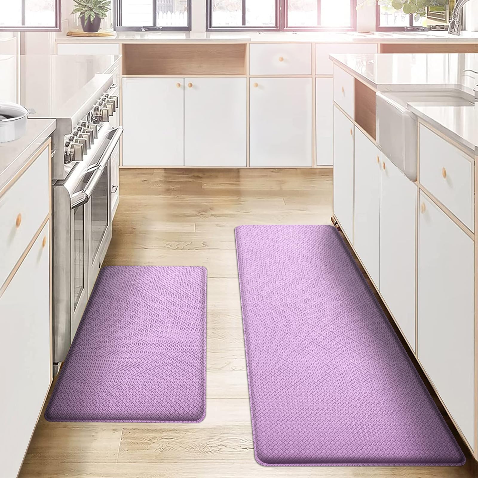 Alfombra AUTODECO para cocina anti-fatiga 17x29 para mayor confort al cocinar.