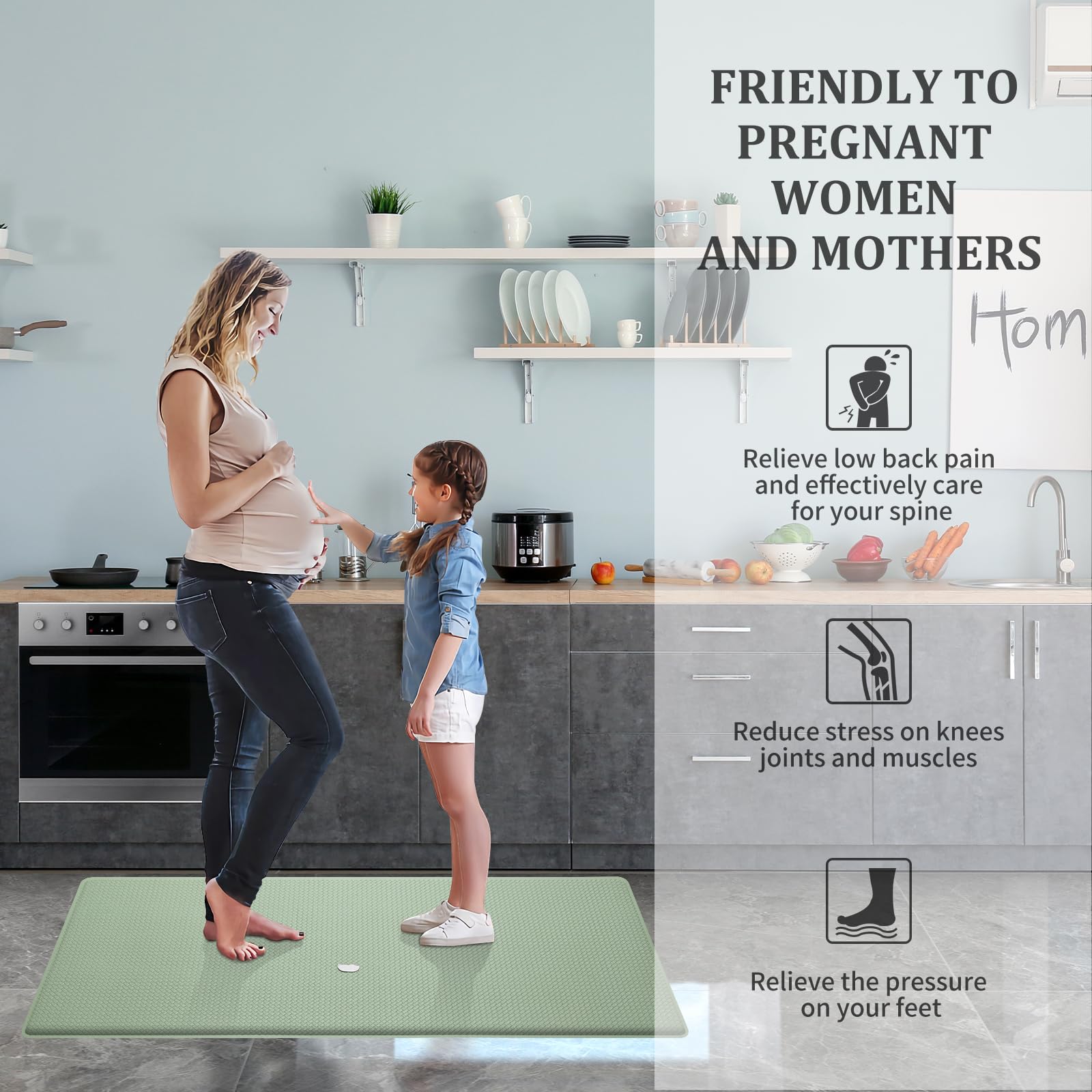 Superficie lavable AUTODECO, limpieza rápida ante derrames en la cocina.