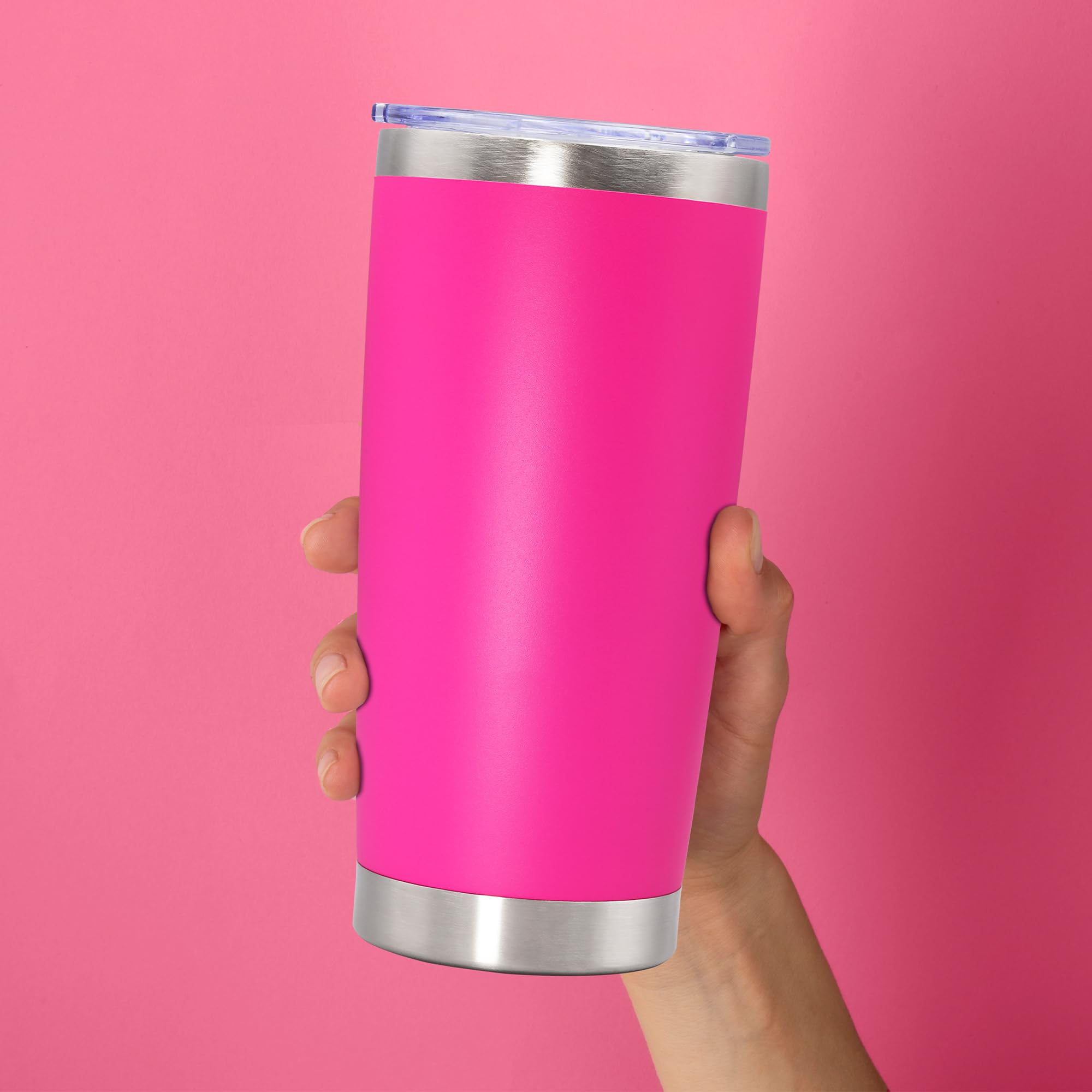 AUWBON 20oz tumbler uso versátil para casa, trabajo y actividades al aire libre.