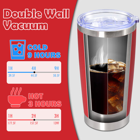 AUWBON tumbler 20oz junta de goma removible para limpieza