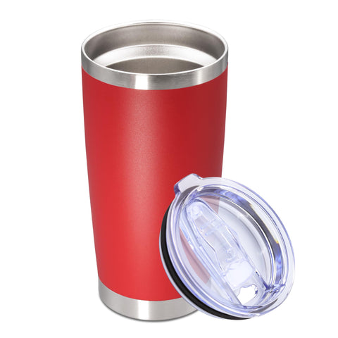 AUWBON tumbler 20oz con tapa libre de bisfenol A para bebidas seguras
