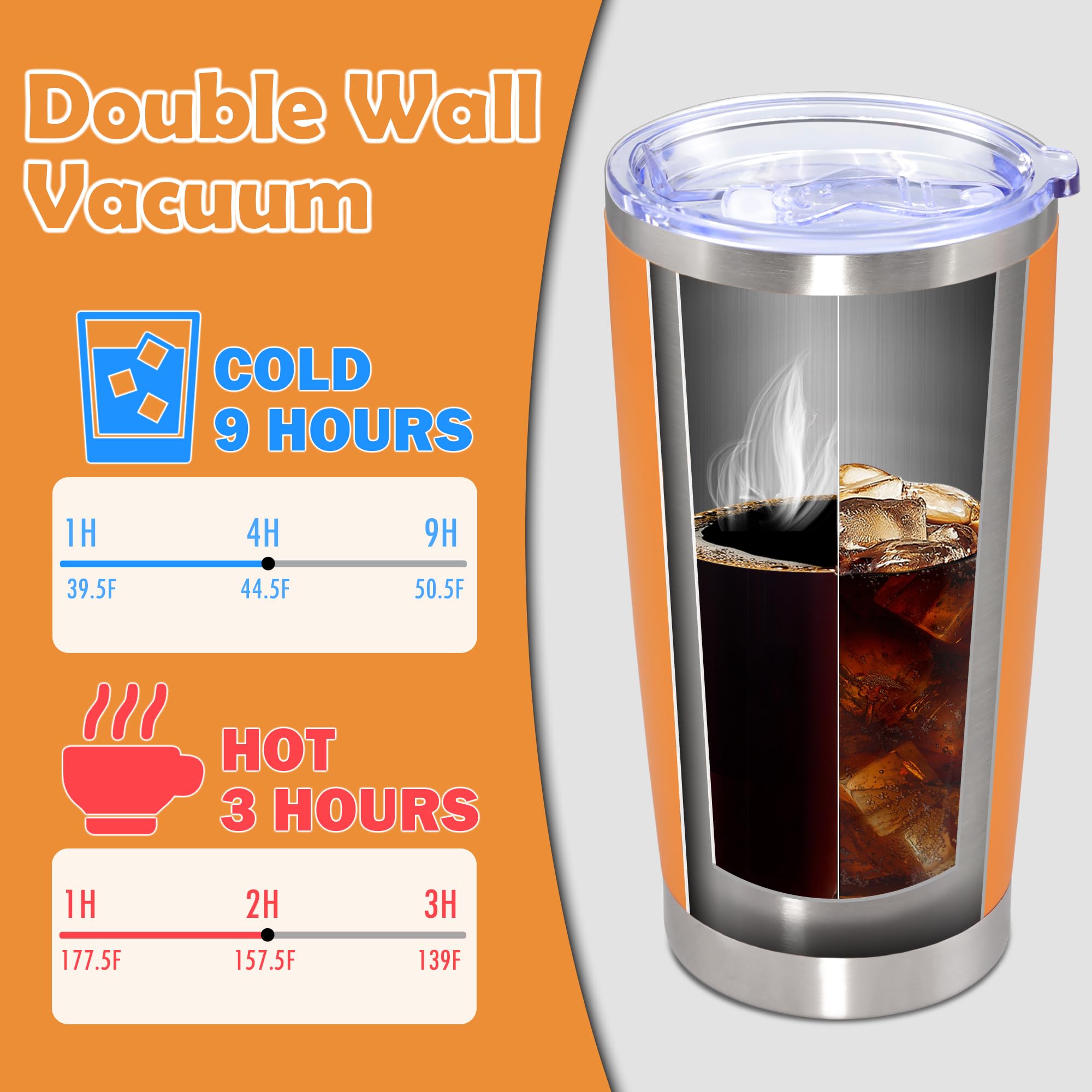 AUWBON vaso térmico con tapa y junta de goma removible para un sellado práctico.