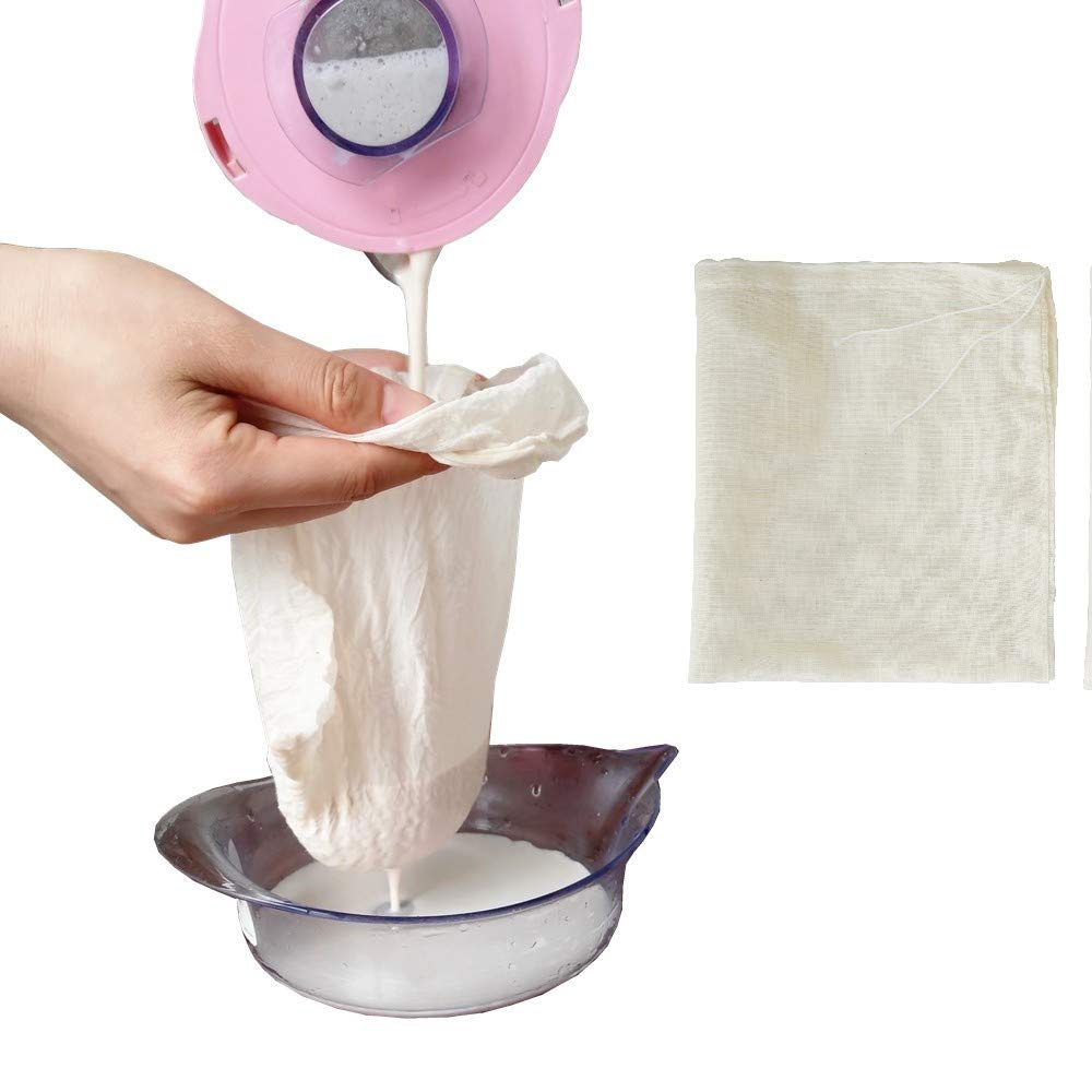 Bolsas AUXIN para leche vegetal, filtrado natural para casa.