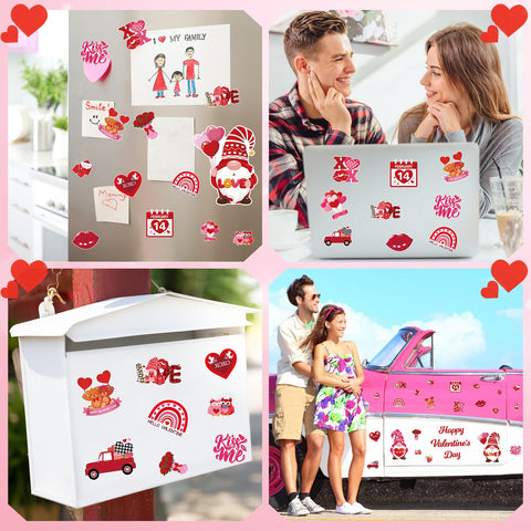 Imanes Auzesto San Valentín cupido para crear atmósfera romántica.