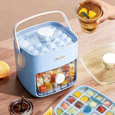 AUZUX Mini Ice Maker: contenedor de hielo para transporte
