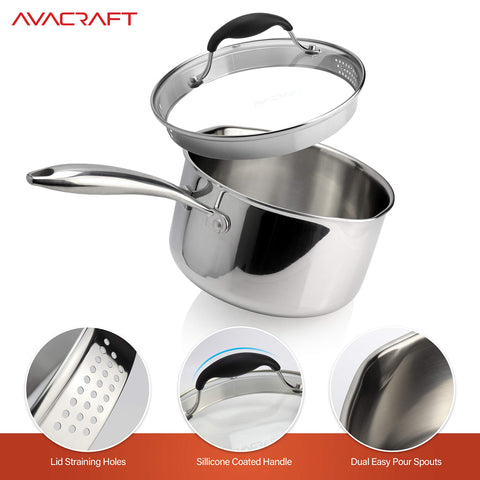 AVACRAFT apto para inducción, gas, eléctrico y halógeno.