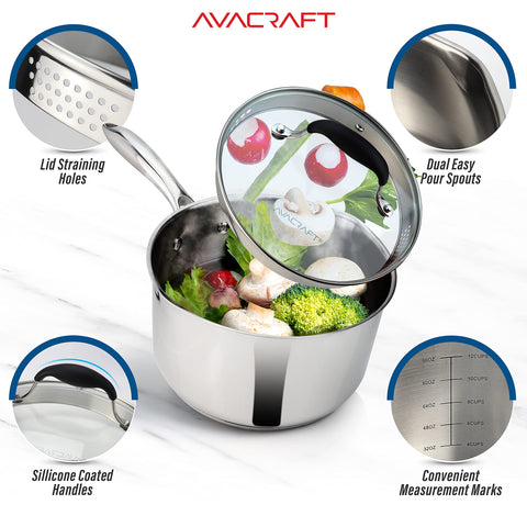 AVACRAFT base encapsulada de 5 capas para distribución uniforme del calor