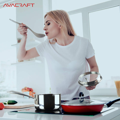 AVACRAFT distribución de calor uniforme para cocción consistente.