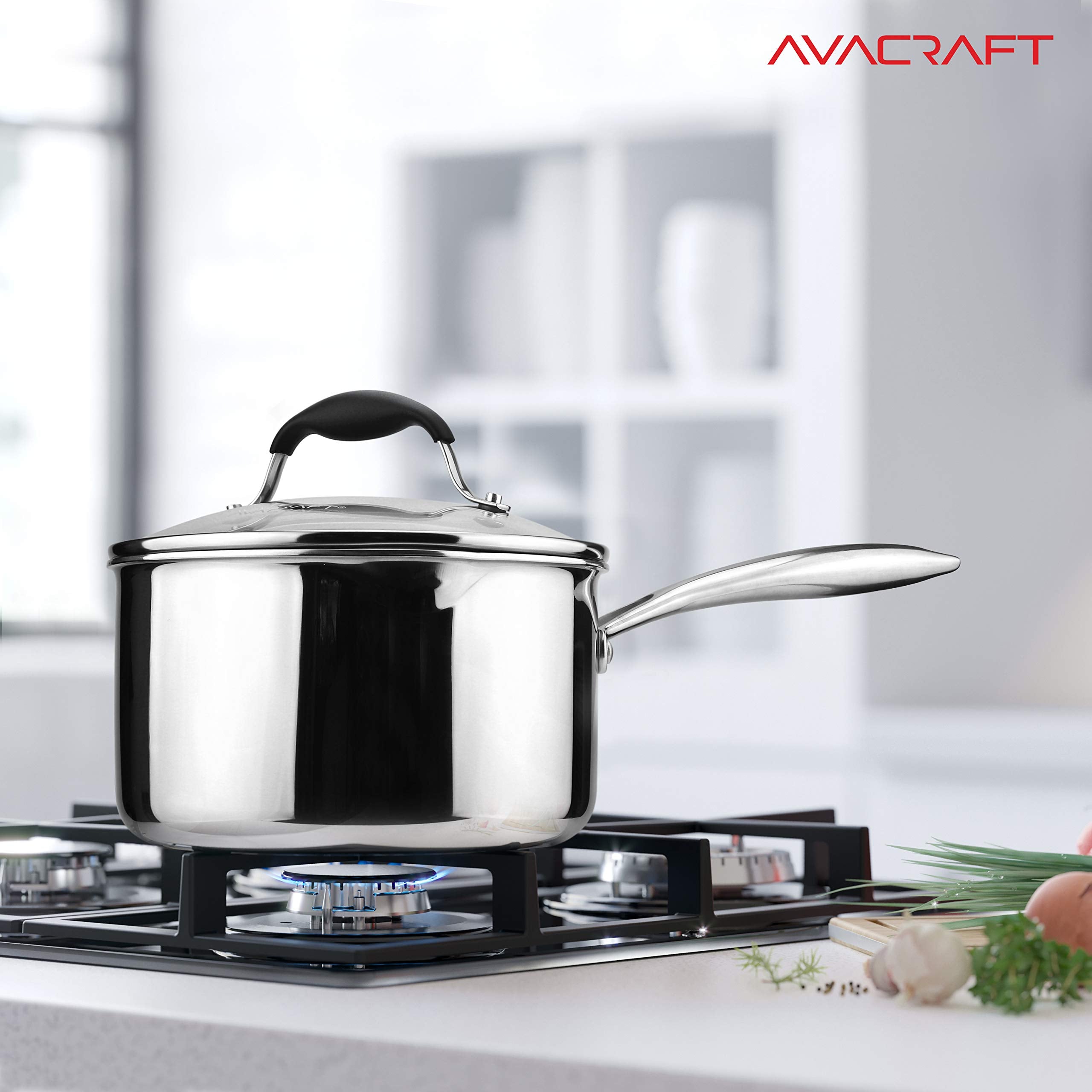 AVACRAFT acabado interior mate y exterior brillante para toque elegante.