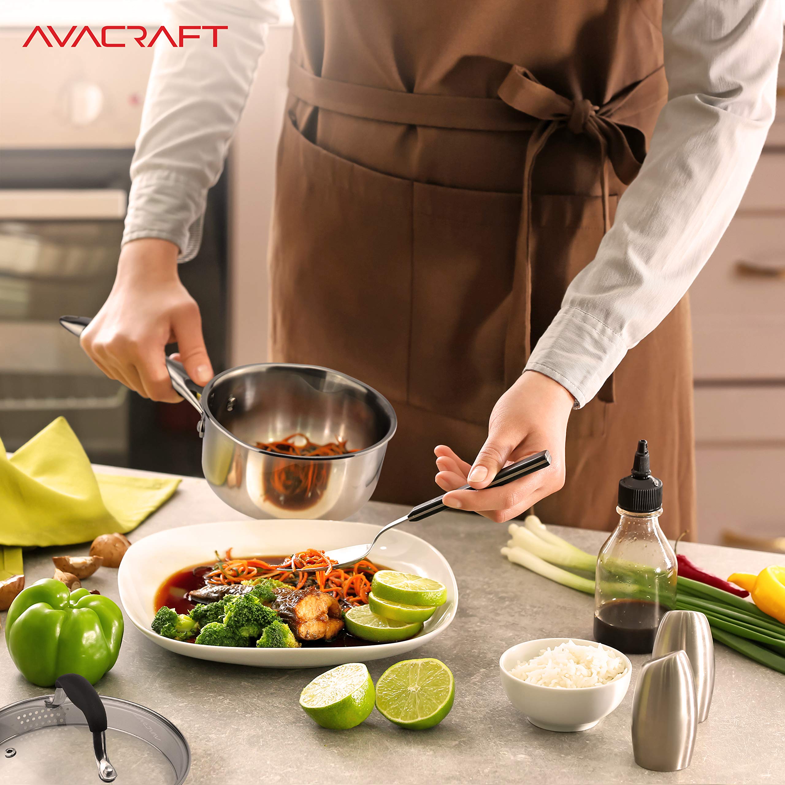 AVACRAFT compatible con induccion, gas y otras cocinas
