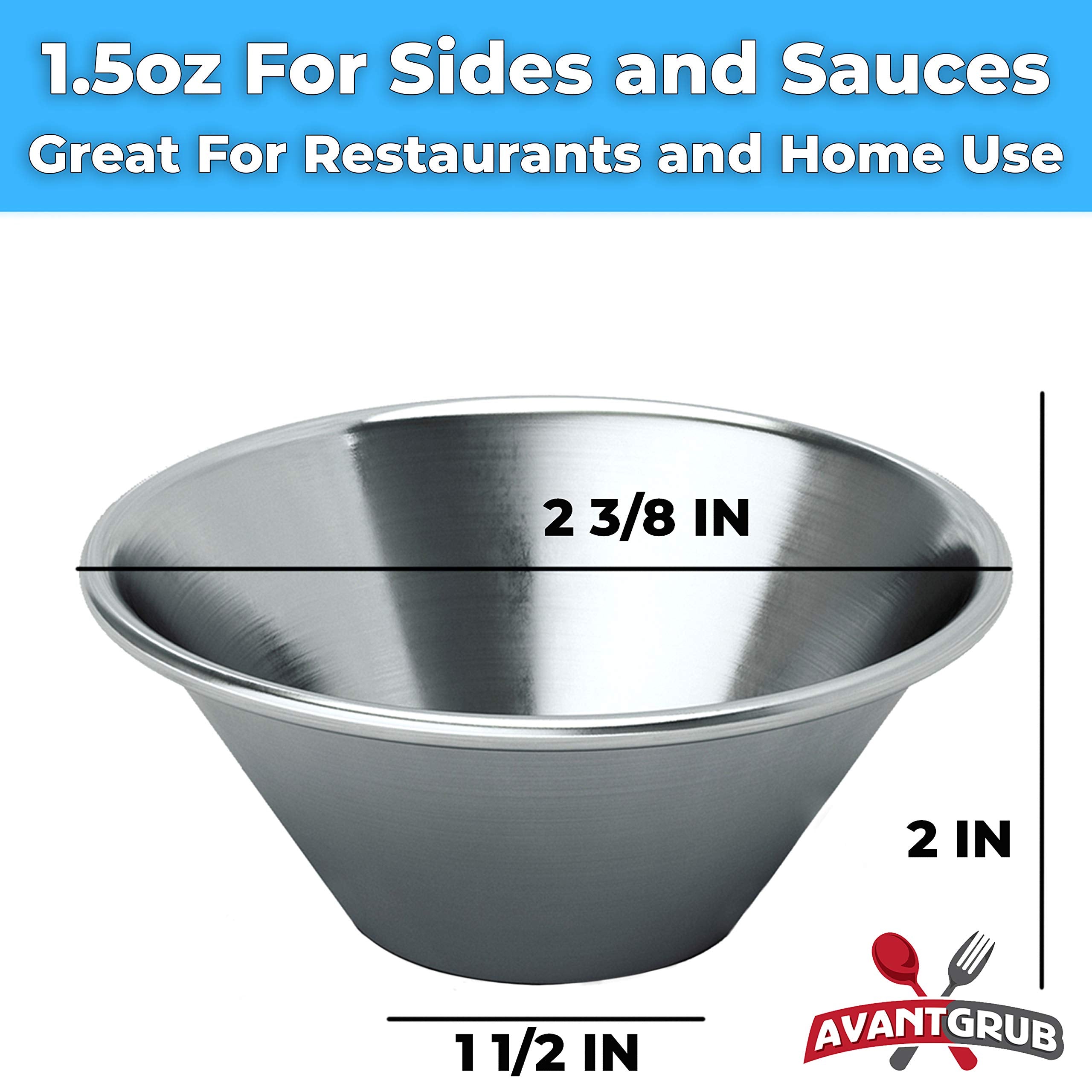 Avant Grub durabilidad acero inoxidable, resistente para uso diario en cocinas y eventos.
