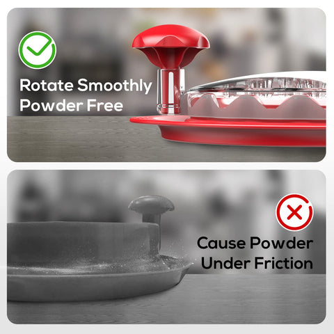 AveFare Pro Shredder base antideslizante evita derrames durante el troceado.