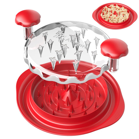 AveFare Pro Shredder para pechuga de pollo en trozos rápidos, ideal para cenas rápidas.