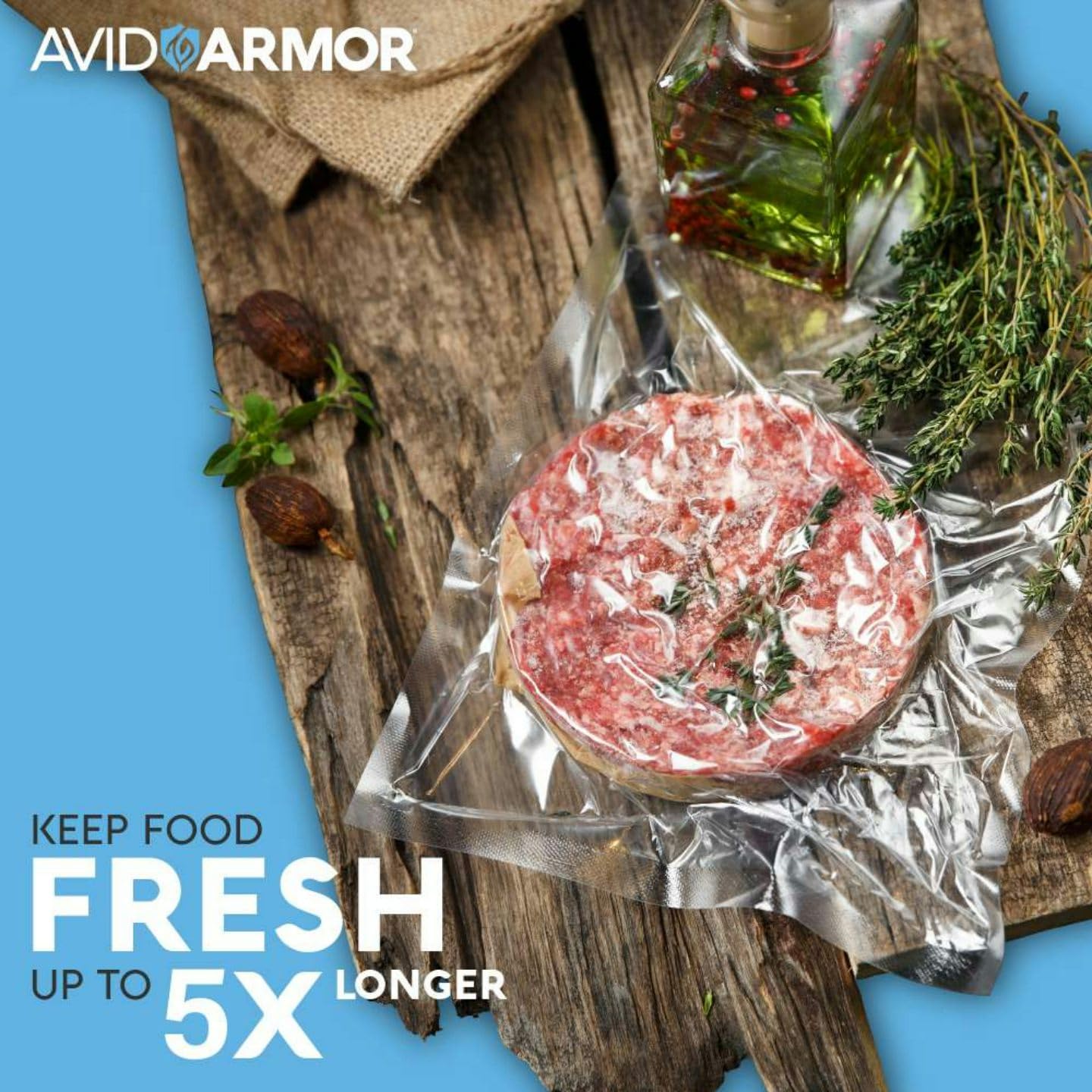 Bolsas Avid Armor aptas para microondas y sous vide: opciones de cocción versátiles.