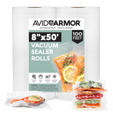 Avid Armor rollos de sellado al vacío para almacenamiento duradero