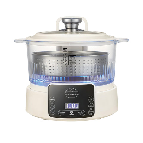 AVIF cocedor arroz low-carb 5L con control sencillo para una cocción más saludable