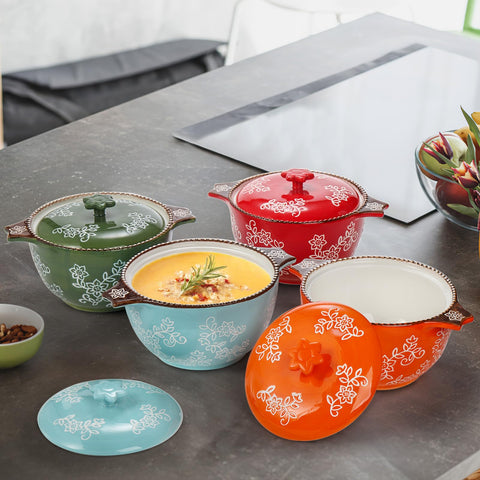 AVLA diseño Narciso cerámico con pintura elegante para la mesa.