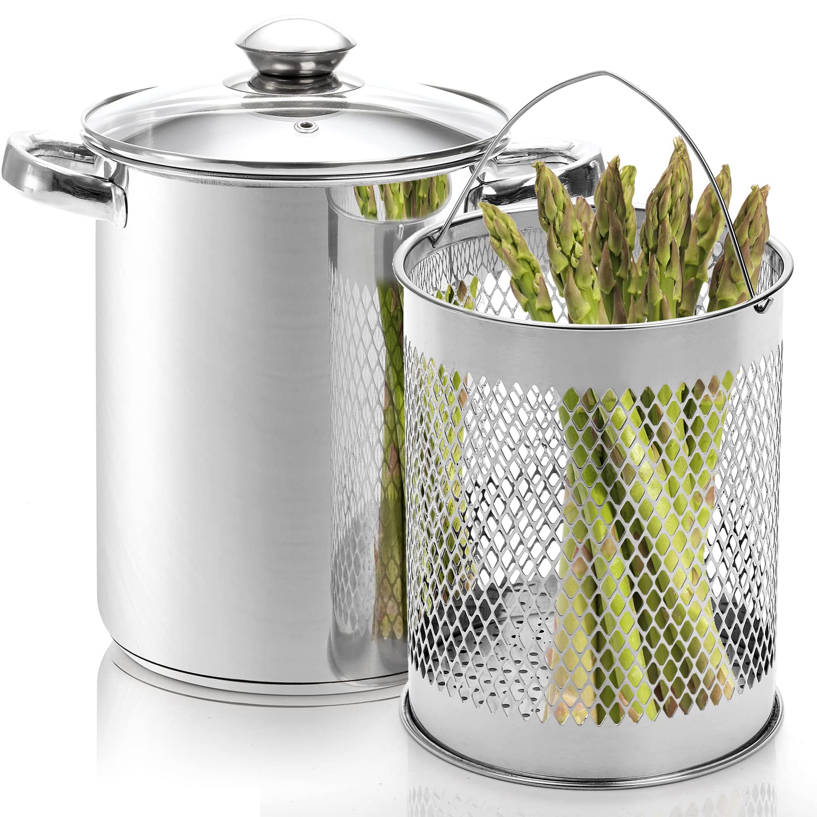 AVLA olla vaporera para verduras con cocción uniforme y rápida