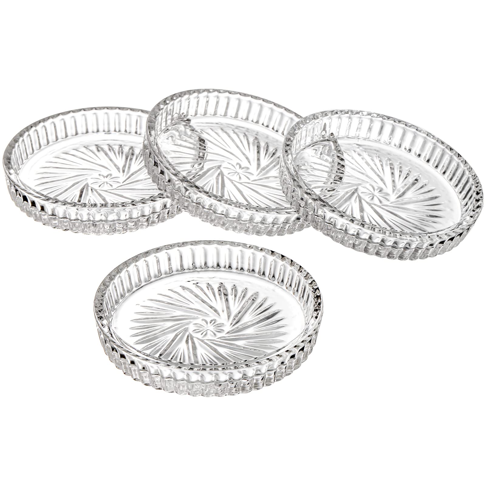 AVLA posavasos cristal diseño flor, añade estilo discreto