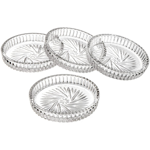 AVLA posavasos cristal diseño flor, añade estilo discreto
