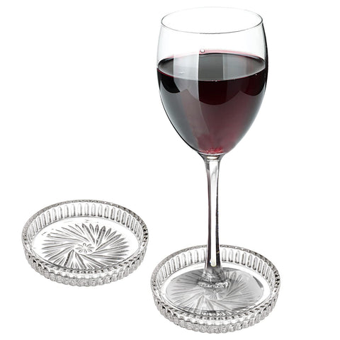 AVLA posavasos cristal para copa y botella, útil en bares