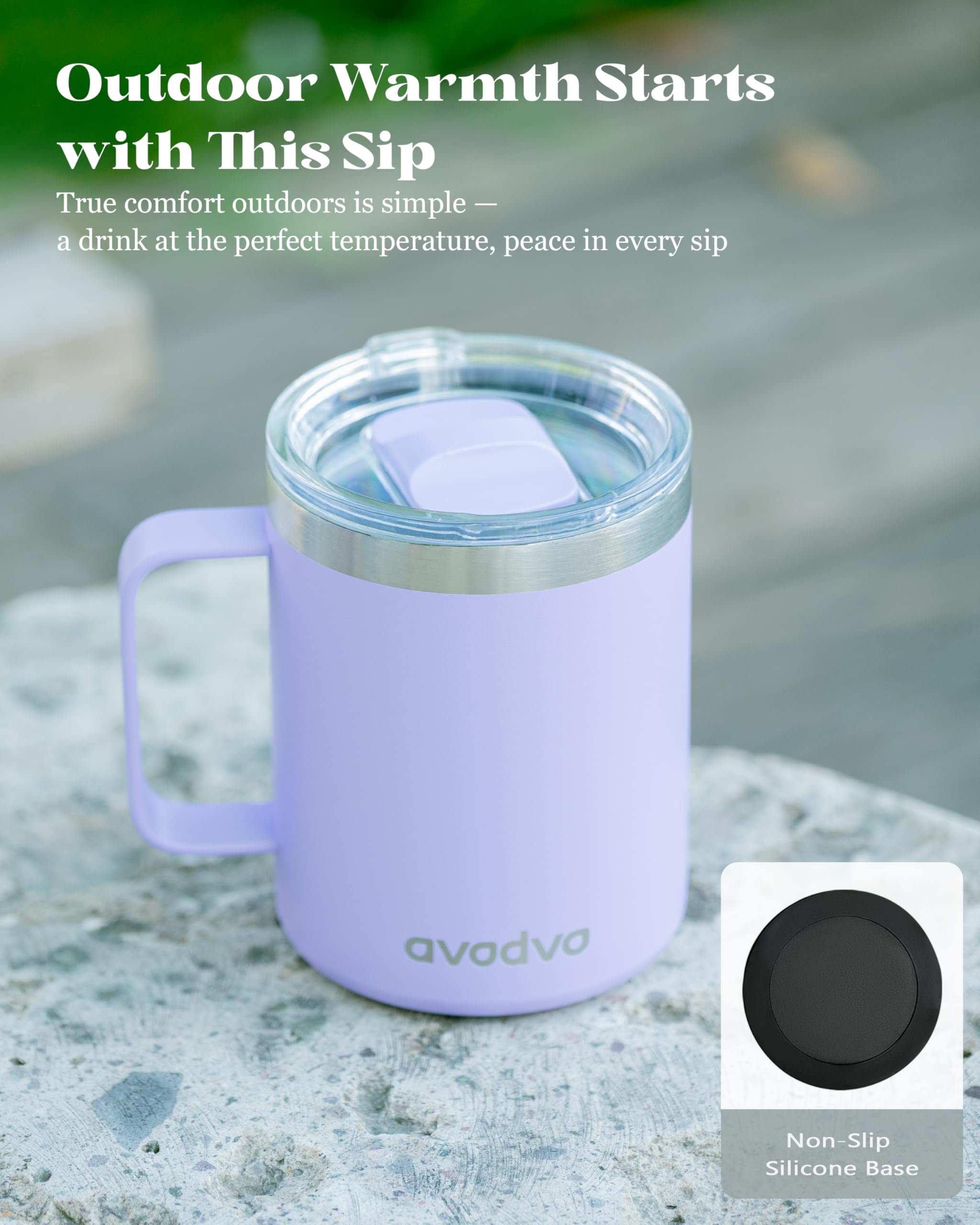 Avodvo Taza Café acabado antideslizante evita sudor y manchas