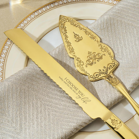 Escena de mesa de boda con brillo dorado AW BRIDAL