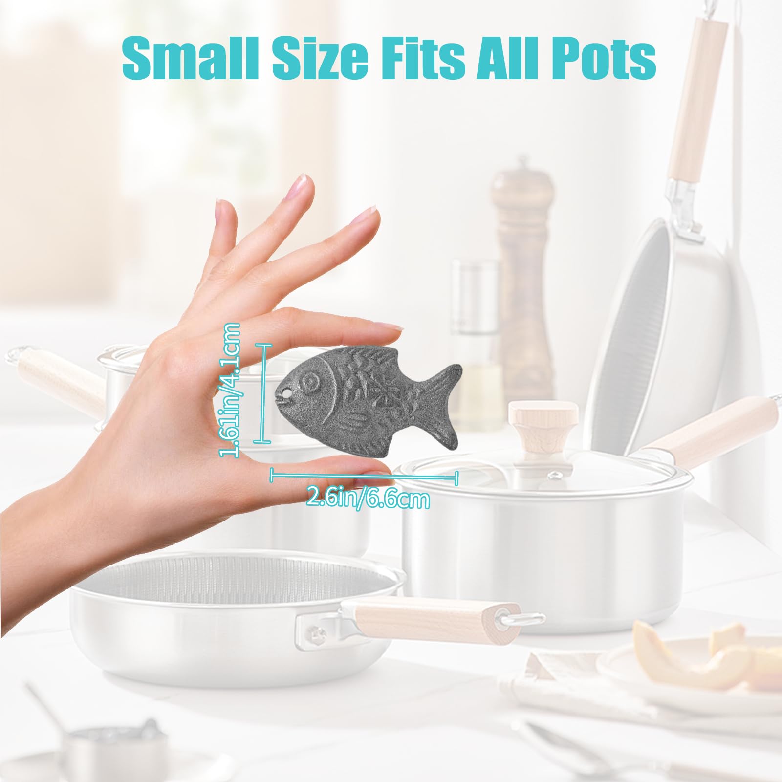 Awaiymi almacenamiento práctico con ganchos para cocina ordenada.