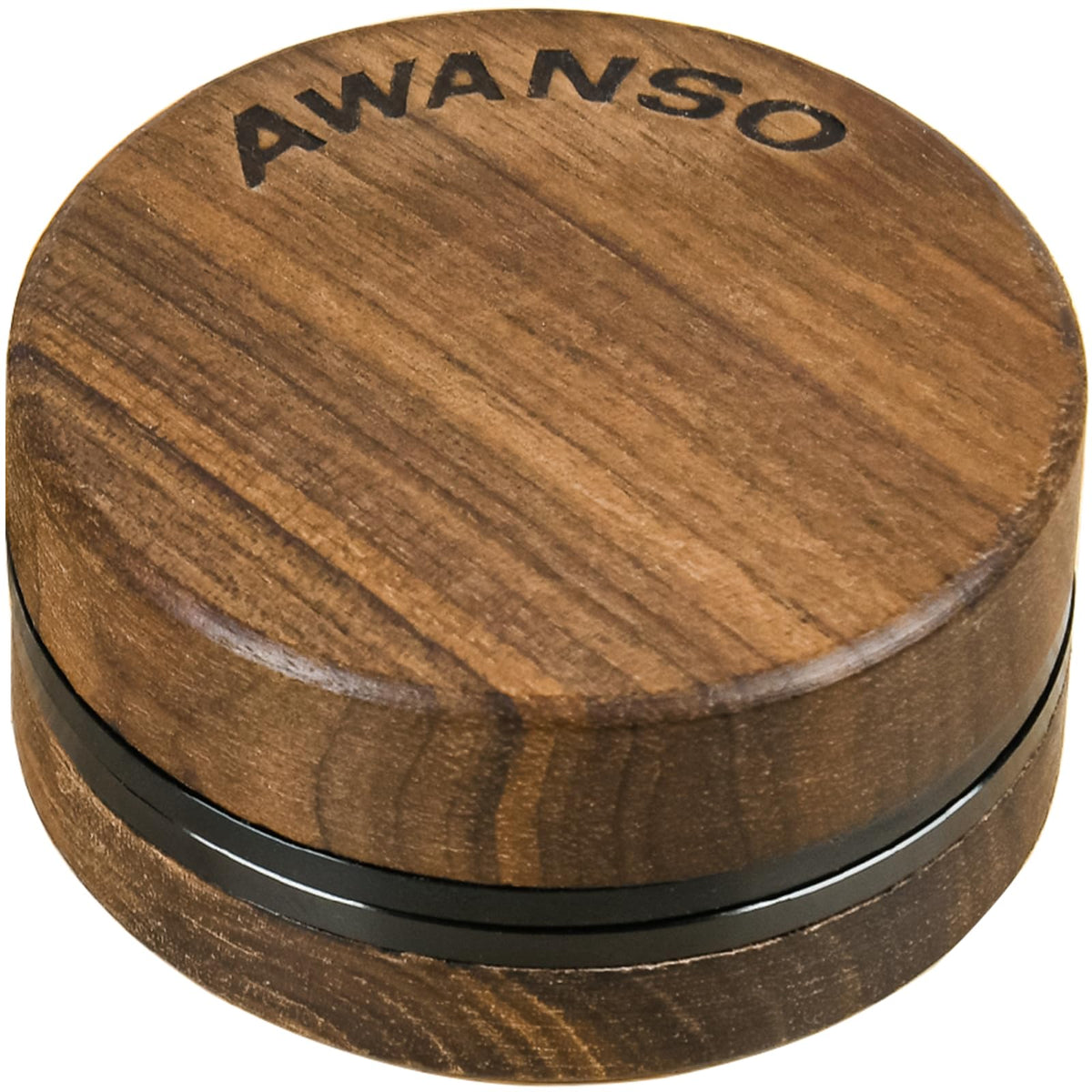 Awanso molino 2 piezas nogal y aluminio, estilo elegante para la cocina.