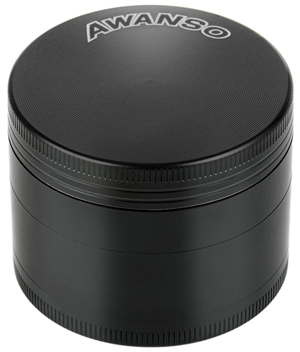 Awanso molino 2 pulgadas negro, ideal para moler pimienta en la mesa.