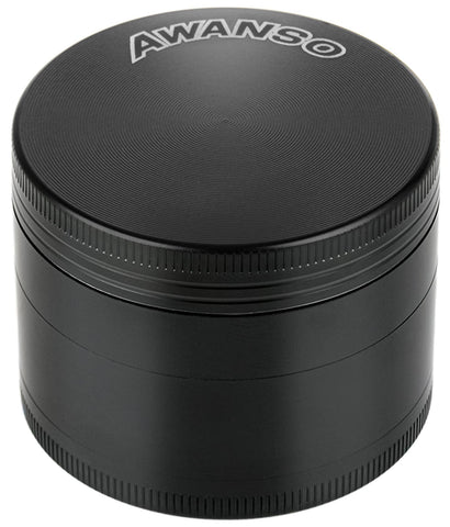Awanso molino 2 pulgadas negro, ideal para moler pimienta en la mesa.