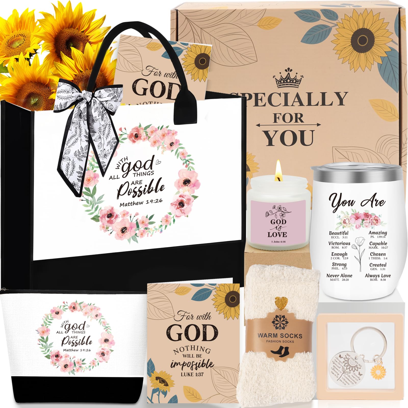 Awfrky bolsa-tote cristiana para mujeres, práctica para uso diario y regalo significativo.