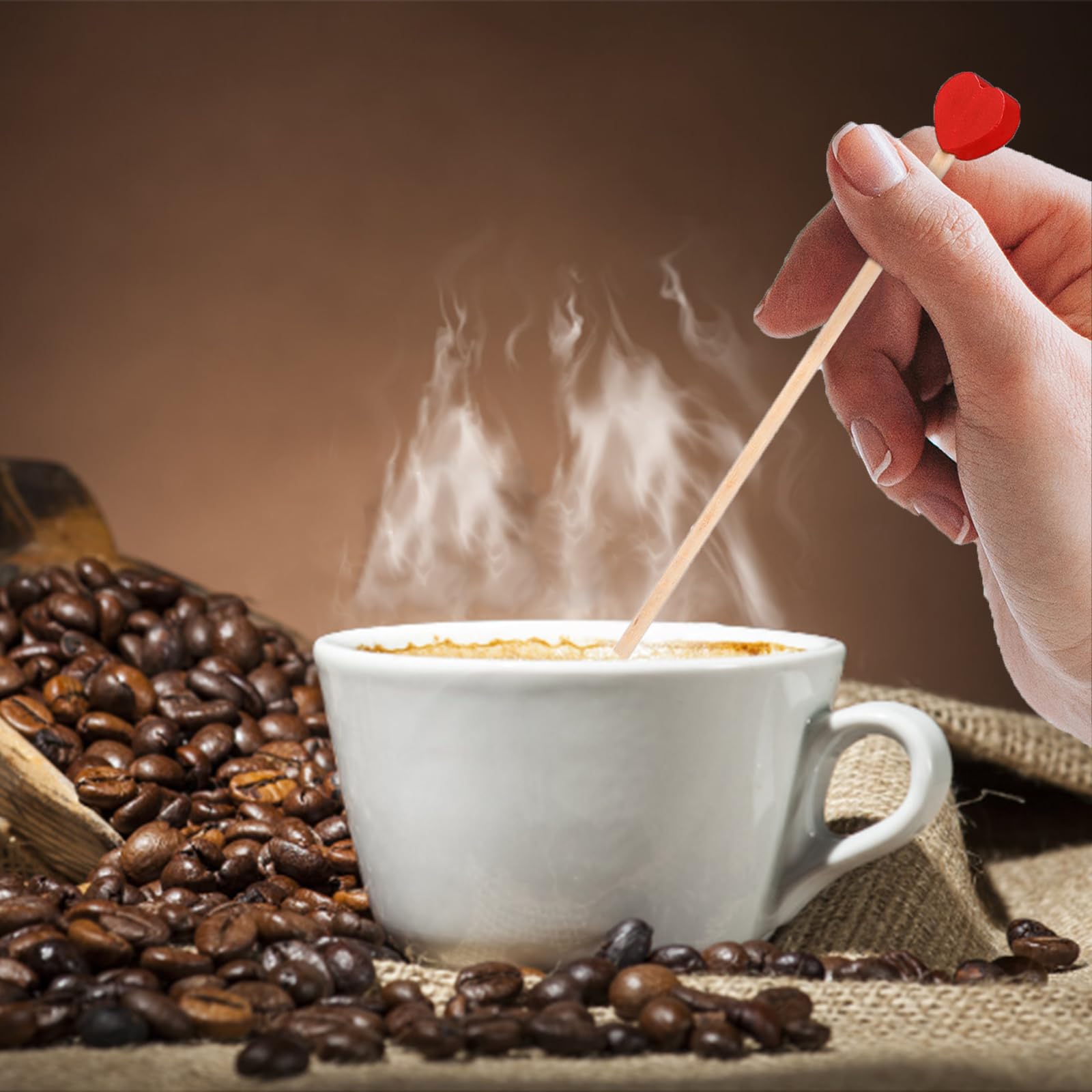 Awleynz palitos para café de 6 pulgadas, uso diario en barista
