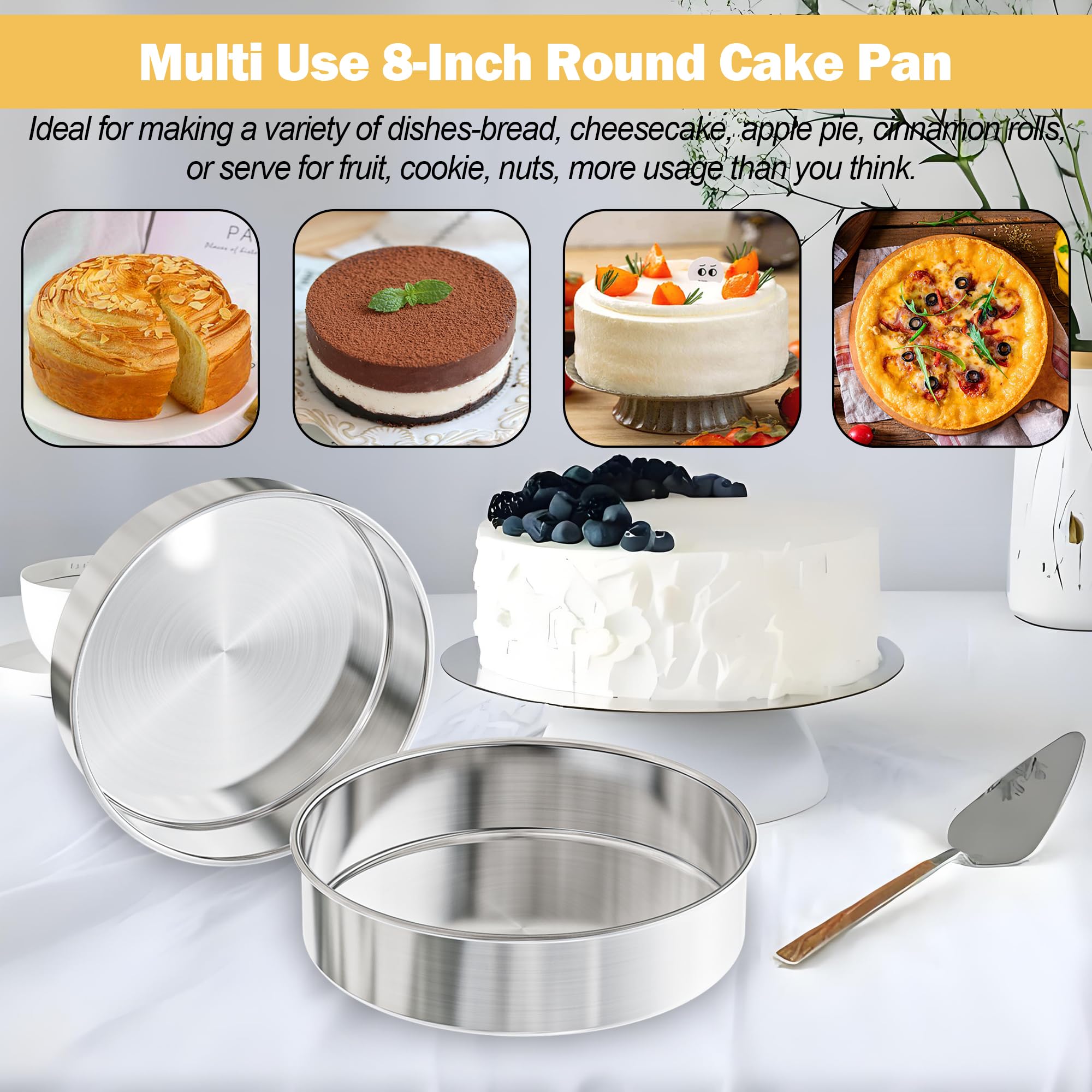 AWTBDP usos-multifuncionales, ideal para hornear pasteles en capas.